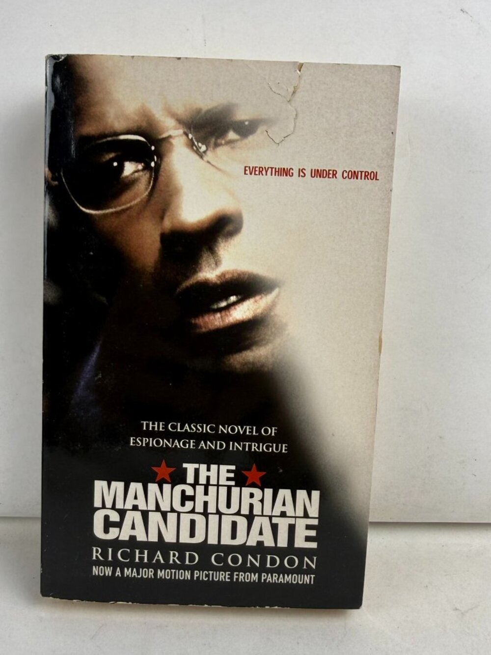 The Manchurian Candidate Richard Condon Paperback Movie Tie-In Denzel Washington